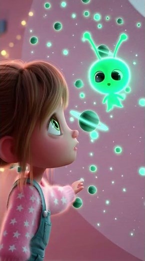 Mira and Another Universe with Baby Alien’s Magical Screen 🌌✨