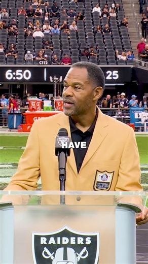 Pro Football Hall of Famer Eric Allen received his Kay Jewelers Ring of Excellence at Allegiant Stadium when the Las Vegas Raiders played the Tennessee Titans. Stay tuned as he celebrates with the Philadelphia Eagles this Sunday at Lincoln Financial Field when the Eagles take on the New York Giants. | Pro Football Hall of Fame