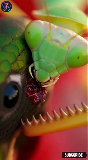 When Insect Eats Bird: Praying Mantis vs Ruby-Throated Hummingbird