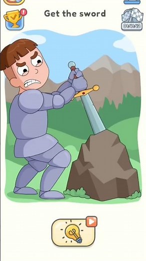 ⚔️ Pull Out the Legendary Sword! Can You Solve It? 🤯 #shorts
