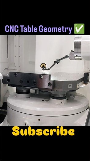 CNC Geometry Check – Micron Level Precision! 🔍✅ #cnc #technical #hmc