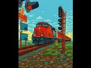 Epic Canadian Freight Train Crossing Toronto | Railfan POV 2025