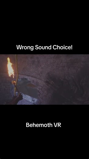 Wrong Sound Choice! Behemoth VR #behemoth #vr #psvr2 #cubetube