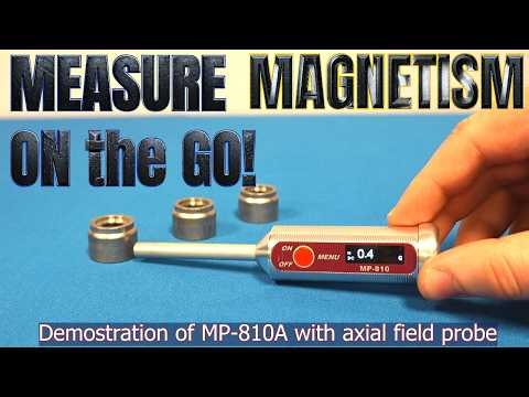 How to Measure Residual Magnetism with List-Magnetik MP-810A Gaussmeter