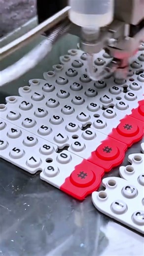 Button painting and coloring #dispensing #automationequipment