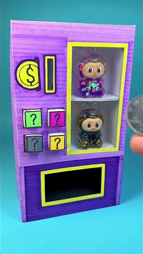 Manual DIY Labubu Vending Machine#DIY #craft #handmade