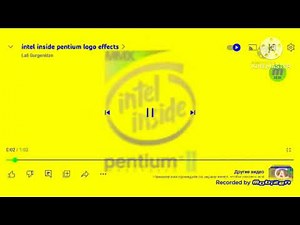 intel inside Pentium logo effects preview 2 effects