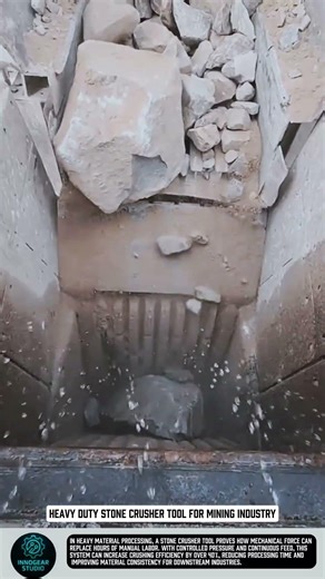 Heavy Duty Stone Crusher Tool for Mining Industry #tools