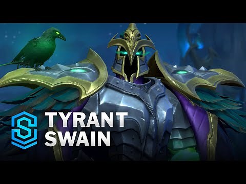 Tyrant Swain Wild Rift Skin Spotlight