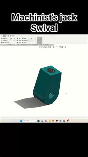 Swival Machinist's Jack SolidWorks Tutorial!