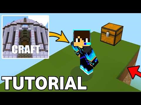Minicraft How To Make Skyblock Full Tutorial In 2025 | Minicraft Survival Walkthrough Gameplay 2025