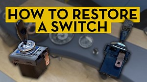 Video: How to easily restore a vintage automotive switch