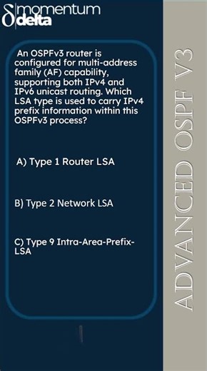 Next Gen Networking Deep Dive into OSPFv3 7