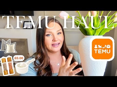 HUGE Temu haul | Home organisation haul | home decor haul | Temu finds