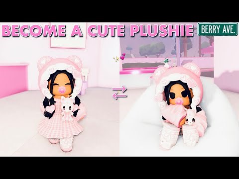 HOW TO BECOME A CUTE PLUSHIE ON BERRY AVENUE| Roblox Berry Avenue Roleplay