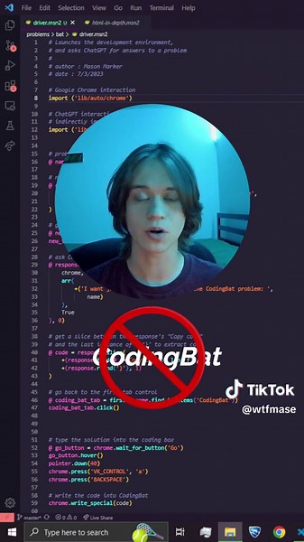 #computerscience #automation #python #coding #programming #computer #tech #technology #java #reactjs #html #software #softwareengineer #javascript #webdesign #server #node #npm #leetcode #codingbat