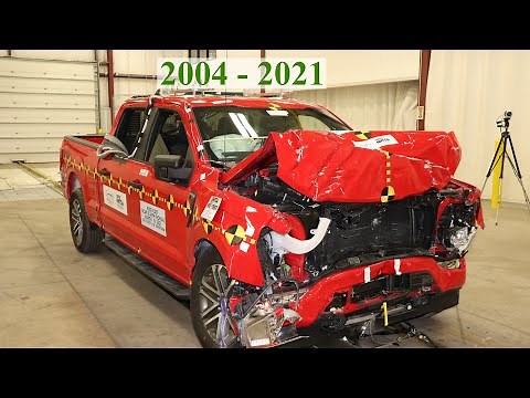 Ford F 150 Historical Crash Tests [2004 - 2021]