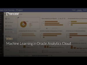 [Demo] Machine Learning in Oracle Analytics Cloud