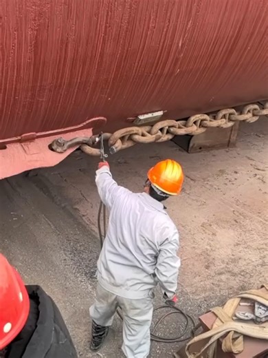 Big Ship Launching in the North Sea: A Stunning View