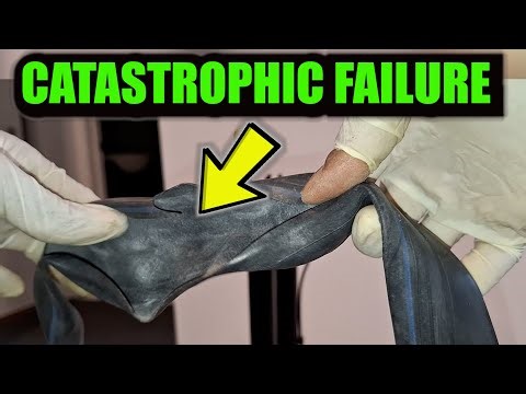 MTB TIRE INNER TUBE EXPLODES AFTER CHANGING FLAT (91625)