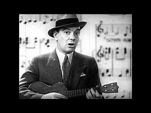 Cliff Edwards - Ukulele Ike - New (Old) Footage