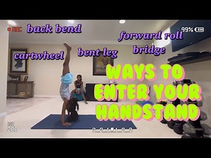 Fun Ways to Start a Handstand! | Mermaid Kidz Handstand Challenge