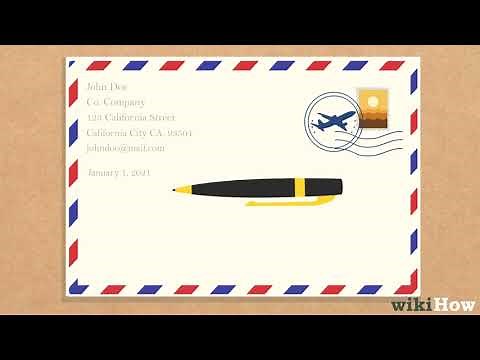 How to Address a Letter