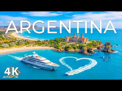 Argentina Cinematic Aerials in 4K | Patagonia Wilderness, Mount Fitz Roy & Blue Lakes