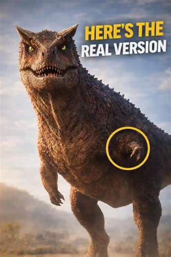 Carnotaurus Was Built for Speed, Not Power