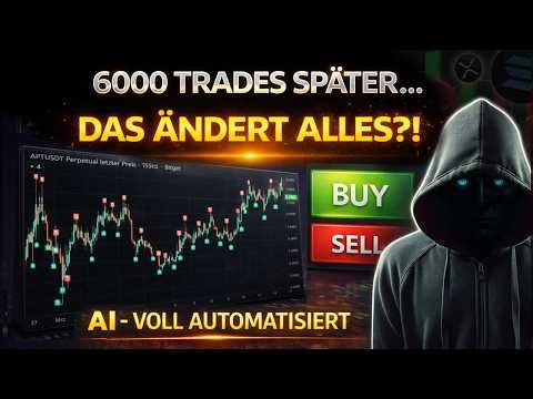 6000 trades later 🚀 AI Trading Bot Update with capital & portfolio protection!