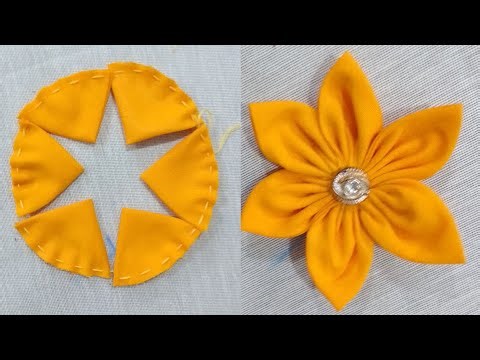 Fabric Flowers/How To Making Fabric Flowers
