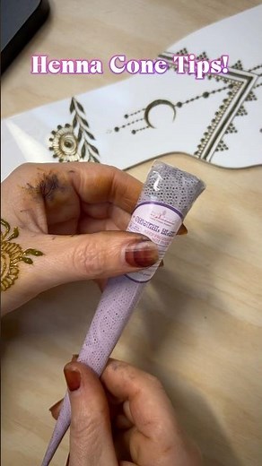 Tips on Using A Henna Cone