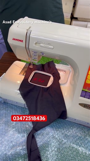 Janome 10000 Embroidery usb supported sewing machine