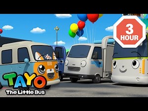 Tayo English Episodes l Tayo's Awesome Friends S2 Compilation(180MINS) l Tayo Episode Club