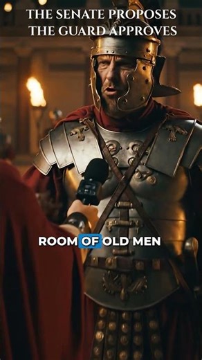 AI Asks a Praetorian Guard His Opinion of the Senate