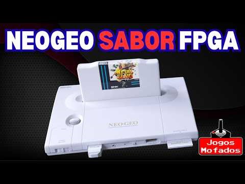 The "Sabor" FPGA of the NeoGeo AES+: Understand the SNK ASIC chip
