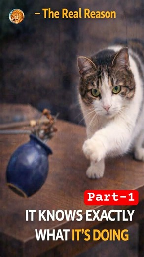 Why Your Cat Knocks Things Off Tables — The Real Reason
