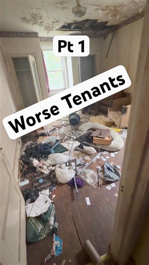 Horrible tenants pt 1😡😡#house#destroyed#fyp#construction#viral#goviral