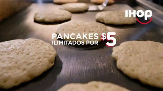 IHOP IHOP $5 All You Can Eat Pancakes TV Commercial TV Spot, 'Pancakes ilimitados'