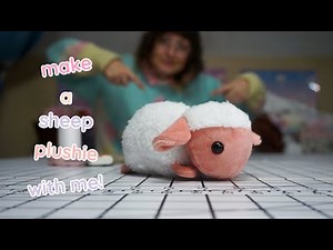 Make a Sheep Plushie! 🐑 Free beginner-friendly pattern & tutorial