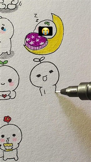 😭วาดรูปน่ารัก#วาดรูปกัน #น่ารัก #drawing #art