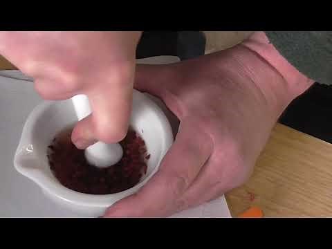 Holz beizen nach alten Rezepten, Teil 3, Herstellung 1