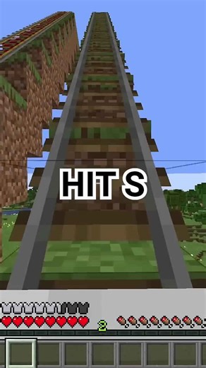 Stop using powered rails in Minecraft! #lifehack #tutorial #minecrafttipsandtricks #minecrafttiktok