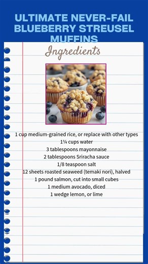 Ultimate Never-Fail Blueberry Streusel Muffins
