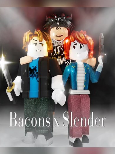 Bacon x Slender Characters in Roblox Animation