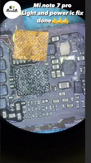 Mi note 7 pro light and power ic solution