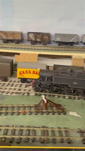 Dapol 3MT Passes through Kirkby Bank Station #train #railtrack #automobile #railway #modelrailroad