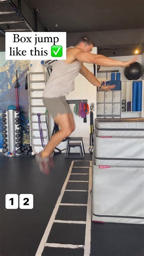 Explosive Box Jumps for Leg Day Fitness