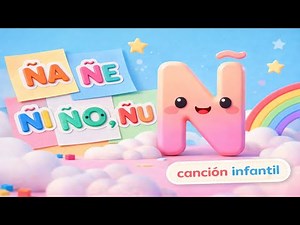 Children's Song of the Letter Ñ | ÑA ÑE ÑI ÑO ÑU | Alphabet for Children