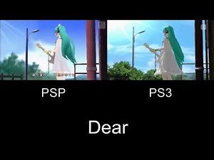 Project Diva Dear PV Comparison PSP/PS3